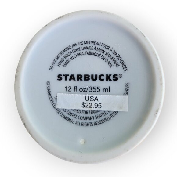 Starbucks Colorado Tumbler 12oz Ceramic Mug with Lid NWT - Picture 3 of 3